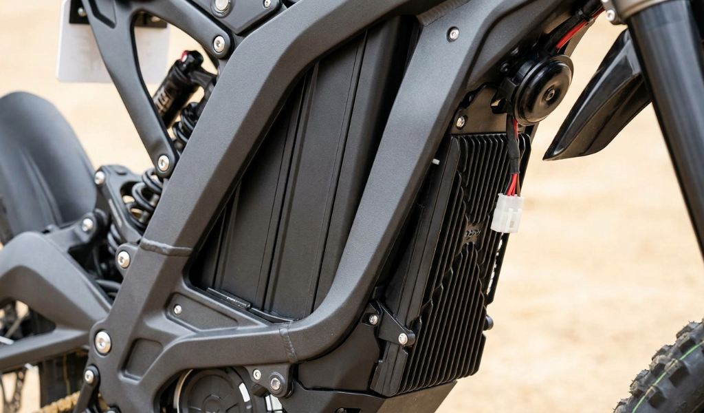 Electric dirt bike battery range on a full charge across different terrains