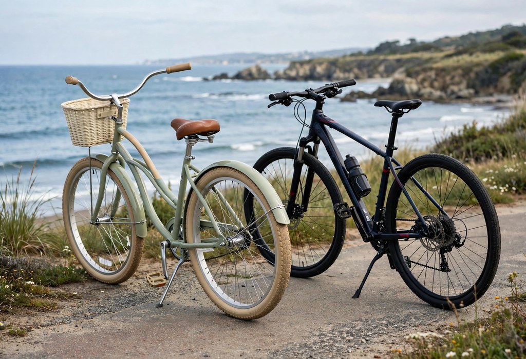 Beach Cruiser Bike Vs Hybrid Bike For Coastal Riding