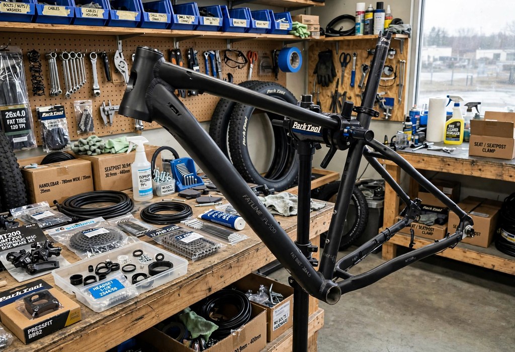 How to Build a Fat Tire Bike from Scratch: Parts and Assembly