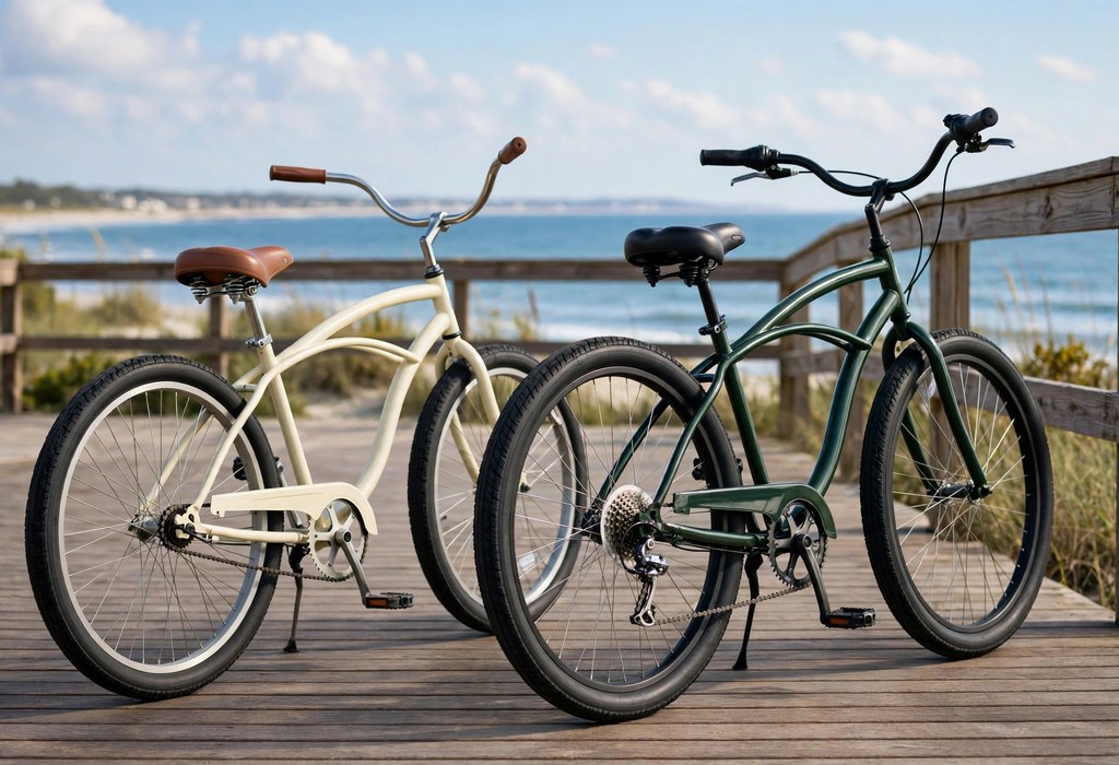 Single Speed Vs Geared Beach Cruiser Bikes